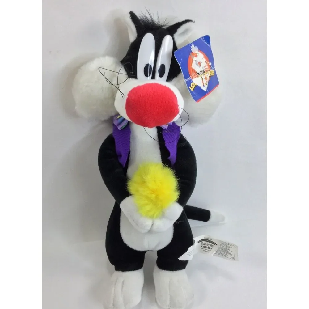 Looney‎ Tunes Sylvester Plush Toys ACE Play By Play Toys 1998 12